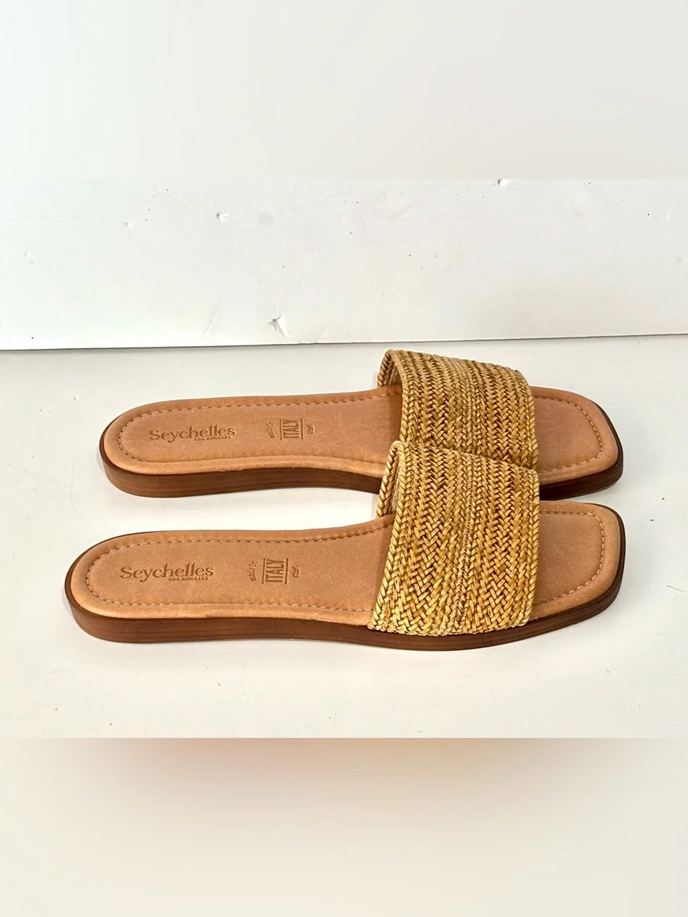Seychelles Palms Perfection Slide Sandal Size 10